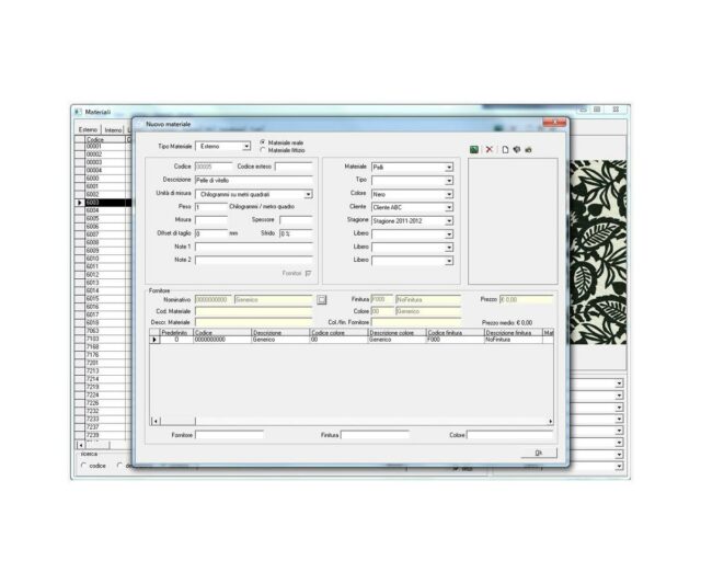 La creazione di un nuovo materiale consente di inserire tutti i dati necessari per il calcolo di quantità e costi, oltre alla possibilità di collegare uno o più fornitori per confrontare le offerte.